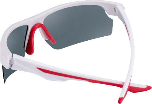 Слънчеви очила в бяло-червено, поляризирани sundance