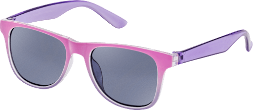Sonnenbrille Junior pink und violett transparent SUNDANCE