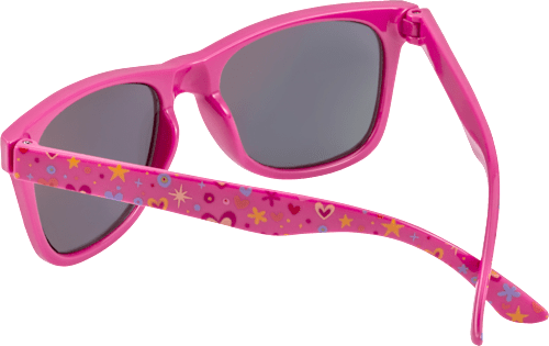 Sonnenbrille Junior pink mit Herzen SUNDANCE