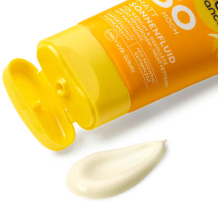 Fluido solare opacizzante SPF50 viso e décolleté sundance