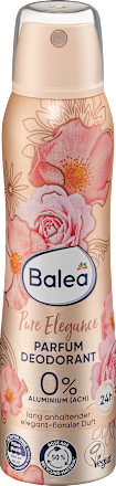 Parfüm-deo spray Pure Elegance, elegáns virágos illattal Balea