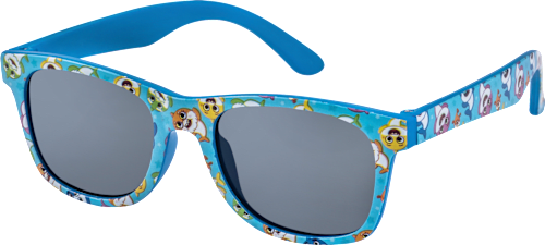 Sonnenbrille Junior blau mit bunten Fischen SUNDANCE
