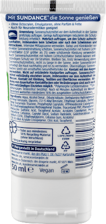 MED fluid na opalování Ultra Sensitiv SPF50+ SUNDANCE