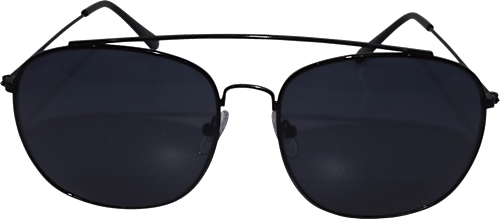 Sonnenbrille mit Metallrahmen schwarz SUNDANCE
