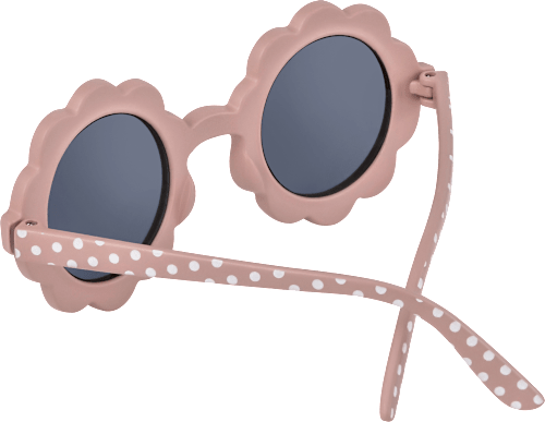 Sonnenbrille Junior rosa mit weißen Punkten SUNDANCE