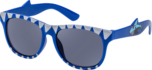 Sonnenbrille Junior blau-weißes Muster SUNDANCE