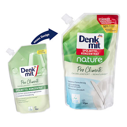 Detergent de vase concentrat nature Pro Climate Denkmit