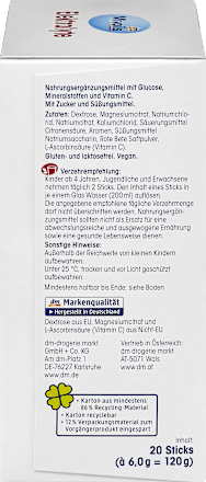 Elektrolitok étrend-kiegészítő, málna ízesítéssel Mivolis