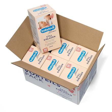 prsní vložky bílé (6x30 ks) babylove Mama