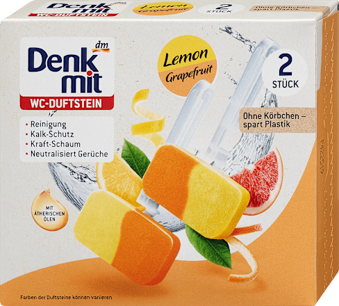 WC Duftstein Lemon & Grapefruit Denkmit