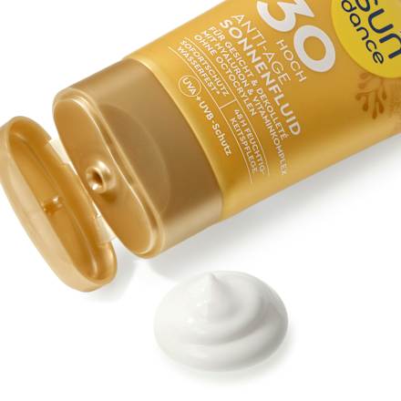 fluid na opalování Anti-Age SPF30 SUNDANCE