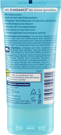 Cremă fluid intensiv după plajă SUNDANCE