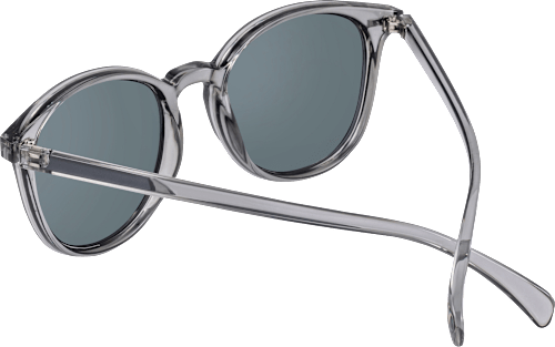 Sonnenbrille hellgrau transparent SUNDANCE