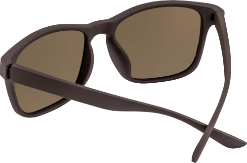Sonnenbrille Herren dunkelbraun matt polarisierend SUNDANCE