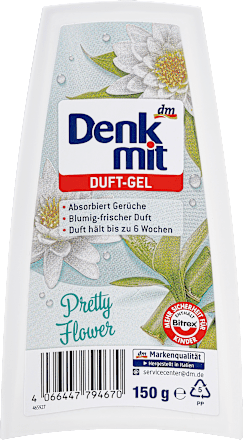 Lufterfrischer Duft-Gel Pretty Flower Denkmit