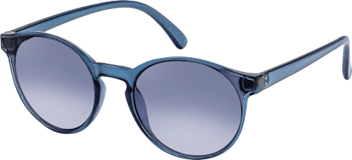Sonnenbrille transparent-dunkelblau SUNDANCE