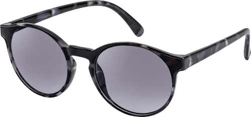 Sonnenbrille grau-schwarz glänzend SUNDANCE