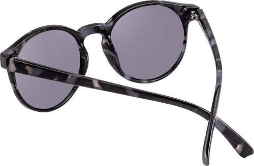 Sonnenbrille grau-schwarz glänzend SUNDANCE