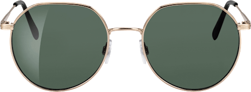 Sonnenbrille gold mit Metallrahmen  SUNDANCE