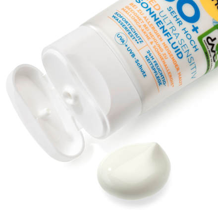 MED fluid na opalování Ultra Sensitiv OF50+ SUNDANCE