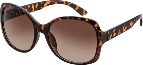 Sonnenbrille Damen braun glänzend SUNDANCE