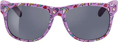 Sonnenbrille Junior lila mit Einhörnern SUNDANCE