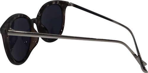 Sonnenbrille Damen schwarz beiges Hornmuster SUNDANCE