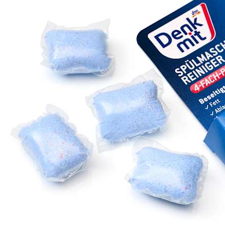 čistič myčky 4x20 g Denkmit