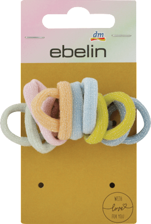 dětské gumičky do vlasů mini, pastelové ebelin