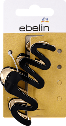 Kopča za kosu – crno zlatna ebelin