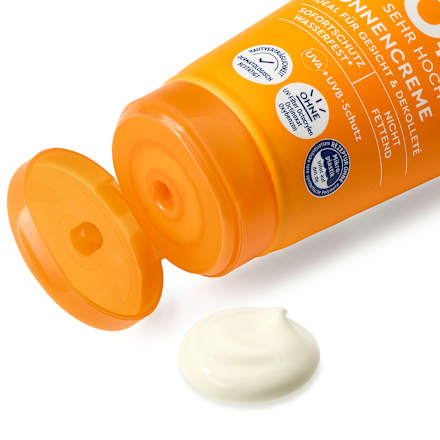 Слънцезащитен крем за лице и деколте SPF 50+ sundance