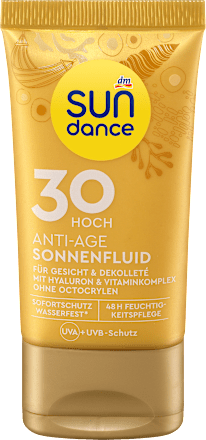 fluid na opalování Anti-Age SPF30 SUNDANCE