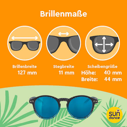 Sunčane naočale za djecu - crno-plave SUNDANCE