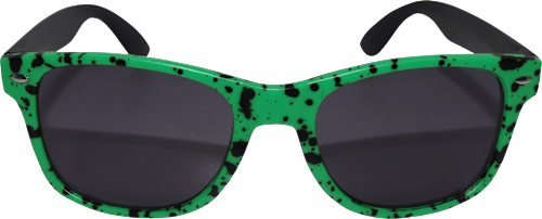 Sonnenbrille Junior grün-schwarz gemustert SUNDANCE