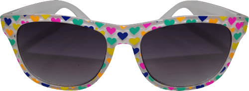Sonnenbrille Kinder bunte Herzen SUNDANCE
