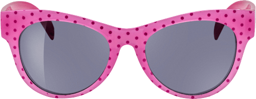 Sunčane naočale za djecu - pink sa crnim tačkicama SUNDANCE