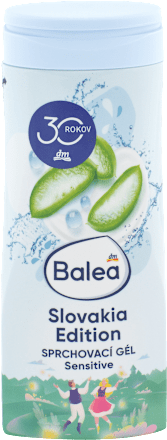 Krémový sprchovací gél Slovakia Edition Balea