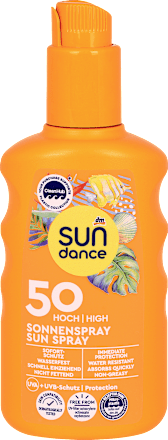 sprej na opalování OF50 SUNDANCE