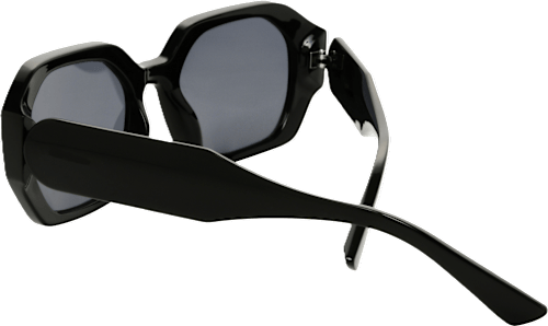 sluneční brýle černé hranaté SUNDANCE