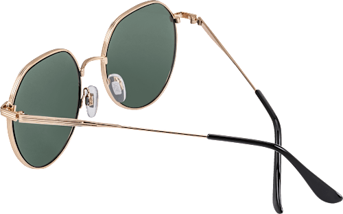Sonnenbrille gold mit Metallrahmen  SUNDANCE