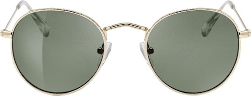 sluneční brýle dětské se zlatými obroučky SUNDANCE