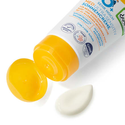 Detský opaľovací krém Kids Med Ultra Sensitiv OF 50+ SUNDANCE