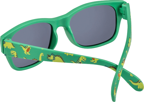 Sonnenbrille Junior grün mit Dinos SUNDANCE