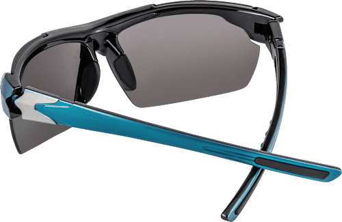 Sonnenbrille Junior petrol mit metallic Bügeln SUNDANCE