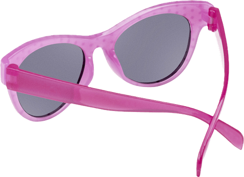 Detské slnečné okuliare - ružové s bodkami SUNDANCE