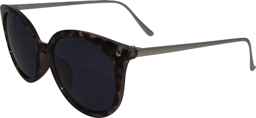 Sonnenbrille Damen schwarz beiges Hornmuster SUNDANCE