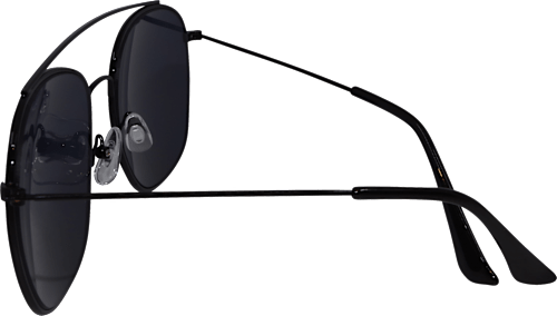 Sonnenbrille mit Metallrahmen schwarz SUNDANCE