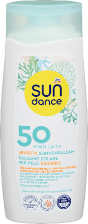 balzám na opalování Sensitiv SPF50 SUNDANCE
