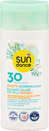 balzám na opalování Sensitiv SPF30 cestovní balení SUNDANCE