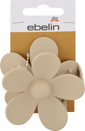 Kopča za kosu u obliku cvijeta – bež ebelin